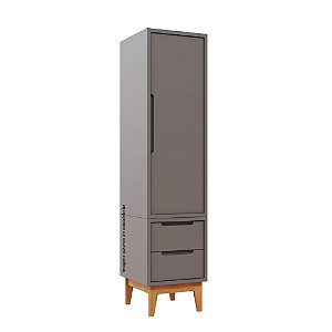 Guarda-Roupa Modular 1 Porta - Pés Bo - Fendi