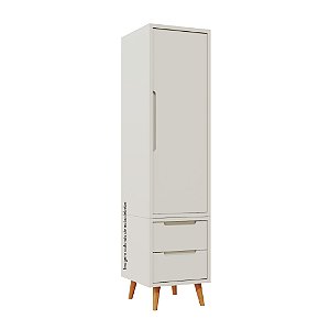 Guarda-Roupa Modular 1 Porta - Pés Sonhos - Areia