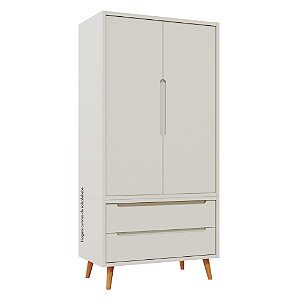 Guarda-Roupa Modular 2 Portas - Pés Sonhos - Areia
