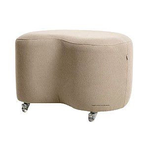 Puff Bean - Bege Estonado - Tecido 207B