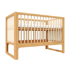 Berço Skandi - 2 em 1 - Madeira/Capuccino