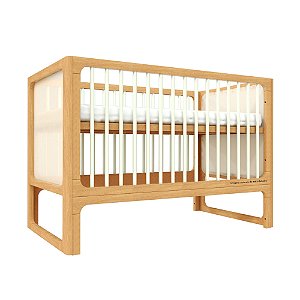 Berço Skandi - 2 em 1 - Madeira/Verde Old