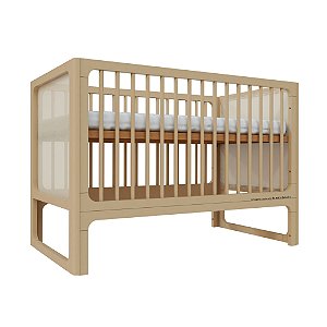 Berço Skandi - 2 em 1 - Capuccino