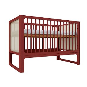Berço Skandi - 2 em 1 - Páprica