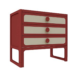 Cômoda Skandi - Páprica