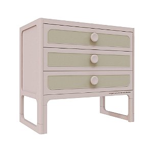 Cômoda Skandi - Rosa Old