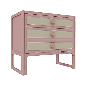 Cômoda Skandi - Rose