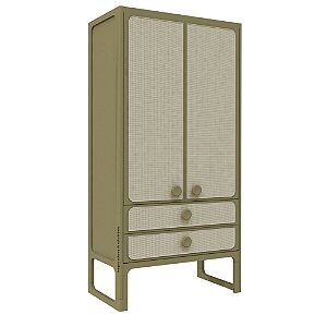 Guarda-Roupa Skandi - 2 Portas - Cacto