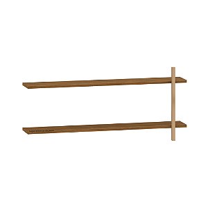 Prateleira De Parede Paglia - Nogueira/Louro Freijó