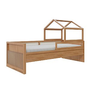 Cama Papaya - Com Casinha - Madeira