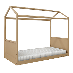 Cama Link Plus - Com Casinha - Com Ou Sem Auxiliar - Capuccino