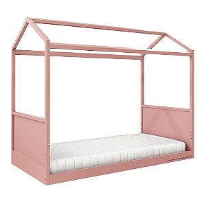 Cama Link Plus - Com Casinha - Com Ou Sem Auxiliar - Rose