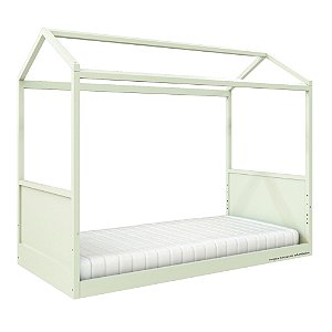 Cama Link Plus - Com Casinha - Com Ou Sem Auxiliar - Verde Old