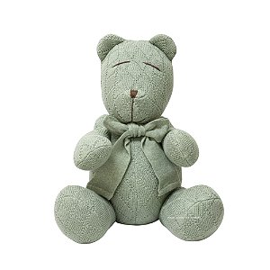 Urso Tricot - Tamanho M - Verde Limonada - Personalizado