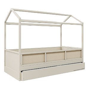 Cama Link Plus Palha - Com Casinha - Completa - Areia