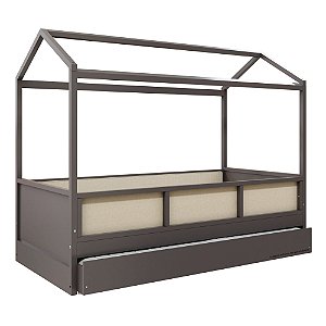 Cama Link Plus Palha - Com Casinha - Completa - Fendi