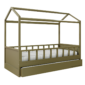 Cama Link Plus Palitada - Com Casinha - Completa - Cacto