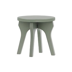 Banqueta Infantil Redonda Para Mesinha Arcos/Play - Verde