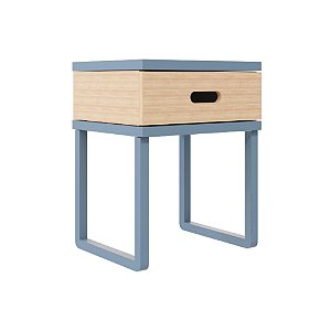 Mesa De Cabeceira Tupi - Azul Sereno