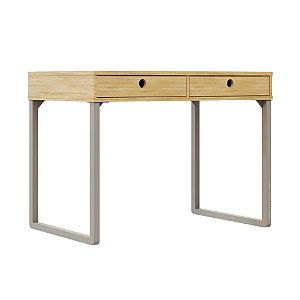 Escrivaninha Tupi - Com Ou Sem Acessórios - Cinza