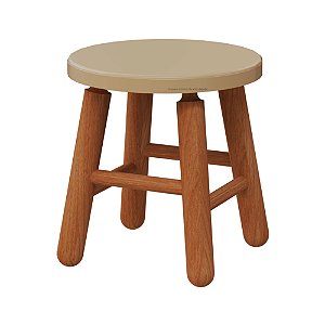 Banquinho Infantil Link - Capuccino