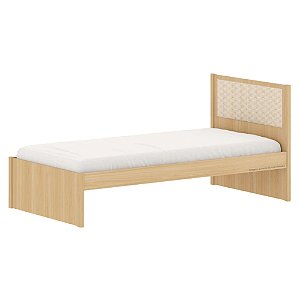 Cama Infantil Solteiro Indy - Com Ou Sem Auxiliar - Carvalho Malva