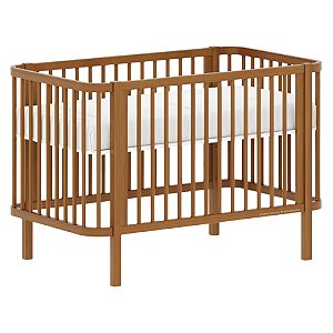 Berço Kurve - 2 Em 1 - Nogueira