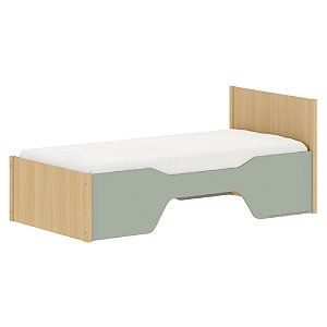 Cama Infantil Evolutiva Kids 2 Em 1 - Verde