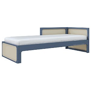 Cama Infantil Skandi - Com 1 Cabeceira e 1 Meia Grade - Anis
