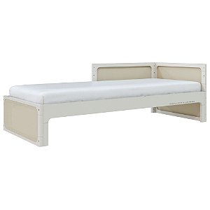 Cama Infantil Skandi - Com 1 Cabeceira e 1 Meia Grade - Areia