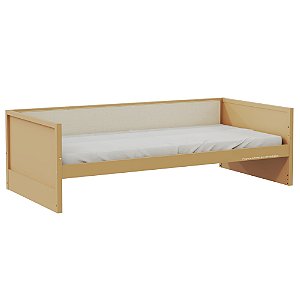 Cama Babá Infantil Link - 1 Grade Em Palha Natural - Capuccino