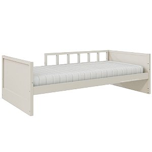 Cama Infantil Link - Com Meia Grade Palitada - Areia