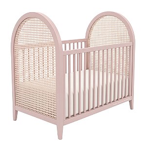 Berço Luna Plus - Rosa