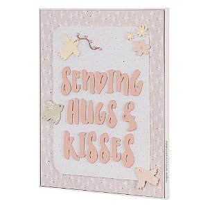 Quadro Decorativo Infantil Com Frase E Pássaros M - Árvore- 110024