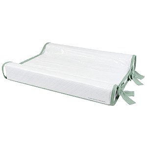 Trocador Anatômico - Malha Jacquard - Verde Maragogi