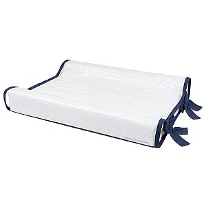 Trocador Anatômico - Malha Jacquard - Marinho Naval
