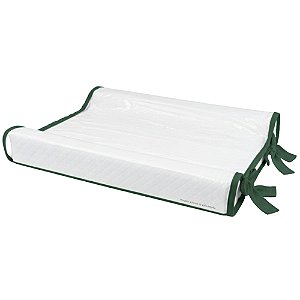 Trocador Anatômico - Malha Jacquard - Verde Eucaliptus
