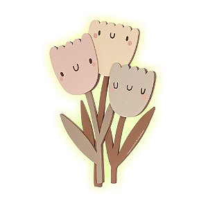Luminária Infantil De Parede Tulipas - Árvore - 110142