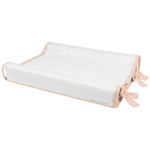 Trocador Anatômico - Malha Jacquard - Salmão Rosê
