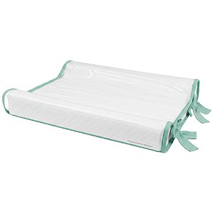 Trocador Anatômico - Malha Jacquard - Verdinho
