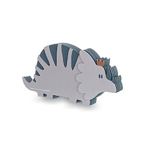 Enfeite De Prateleira Dino Cinza - Dinos - 94030