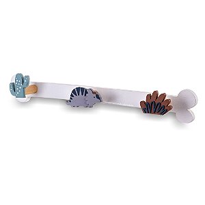 Cabideiro de Parede Infantil - Dinos - 94120