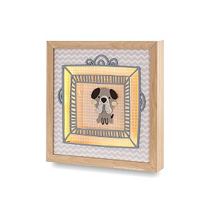 Quadro De Luz Cãozinho - Au Au - 109501