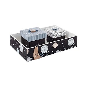 Kit Higiene Para Bebê Decorativo para Quarto Infantil - Espaço - 69052