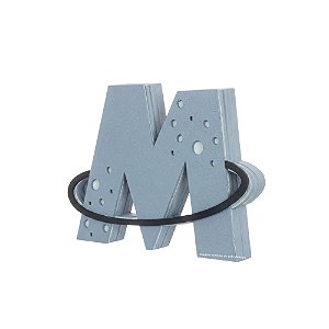 Inicial Decorativa Para Prateleira Tema Espacial - Espaço - 69100