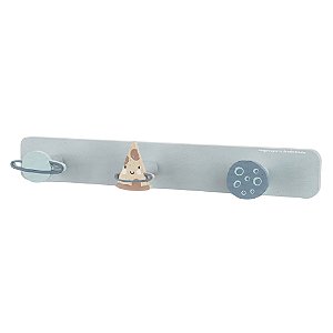Cabideiro De Parede Infantil Decorativo Tema Espacial - Espaço - 69120