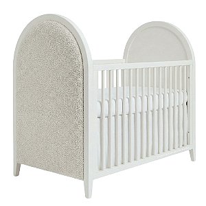 Berço Luna Soft - Branco / Soft Bouclê Off White