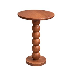 Mesa Dot - Madeira - prontaentrega