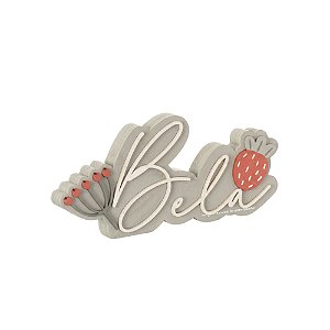 Enfeite Nome Personalizado Para Prateleira Infantil - Fadinhas - 103034 - Personalizado