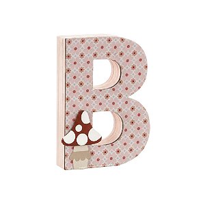 Inicial Decorativa Infantil Personalizada Para Prateleira - Fadinhas - 103100 - Personalizado